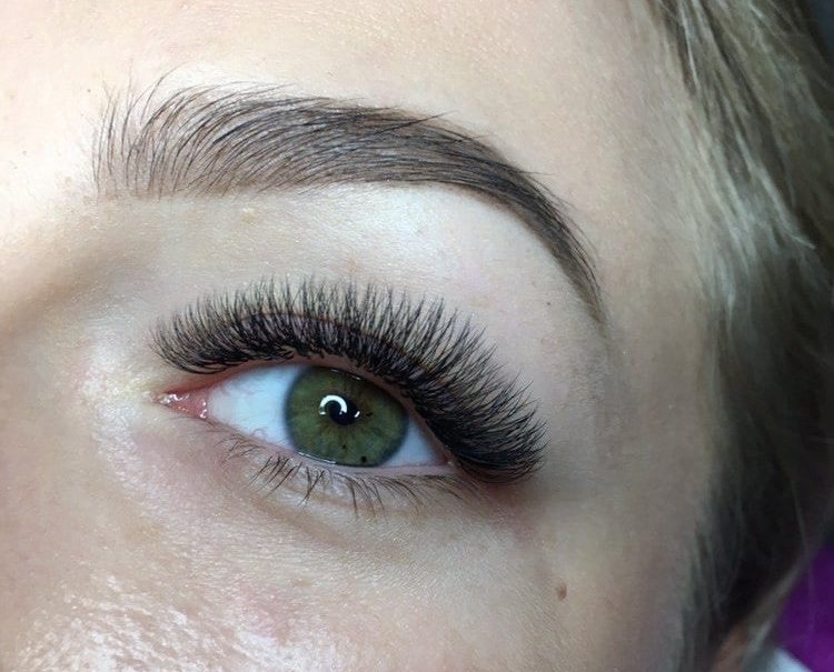 Lash extensions and brow lamination