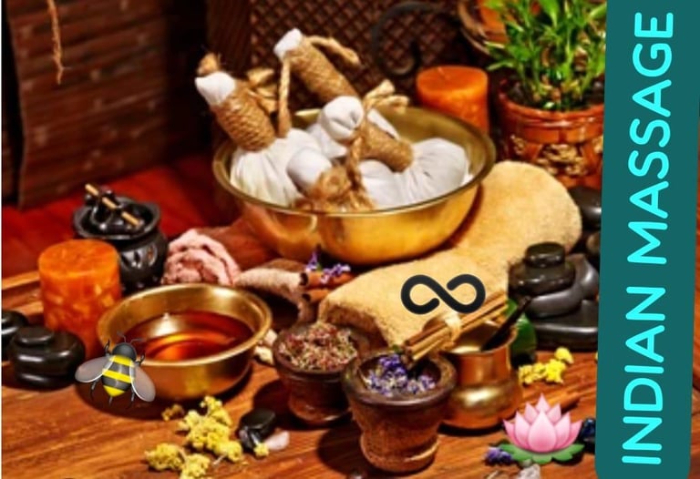 Full body Indian Massage Harrow with an Indian therapist 50min £50