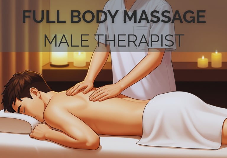 Experienced Male Massage Therapist Birmingham – Total Body Renewal - Full Body Massage