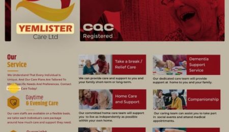 Domiciliary care Agency and cleaning company.