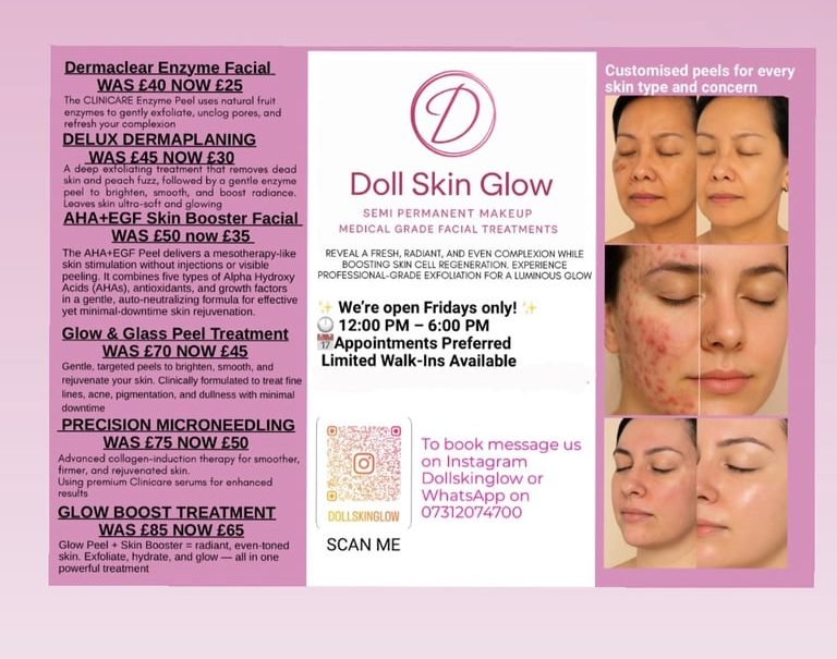 Medical grade Facial treatments (BIRMINGHAM)