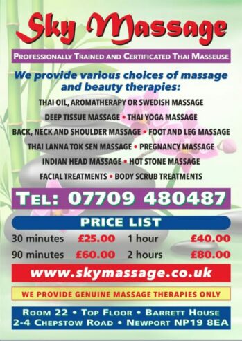 Thai Massage in Newport